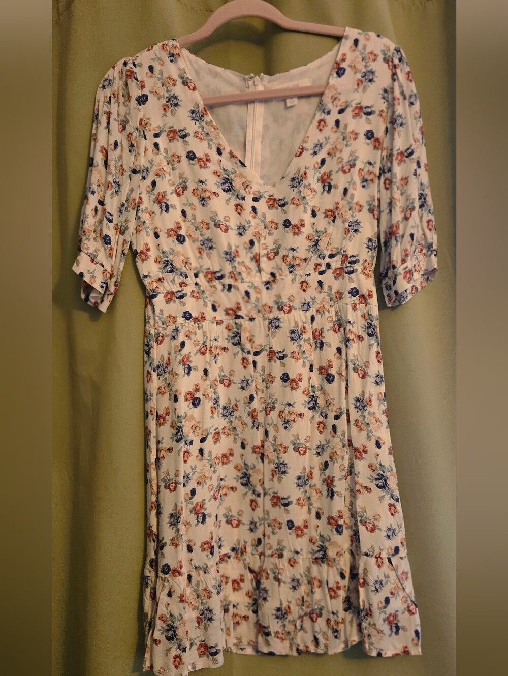 Casual Flower Pattern dress